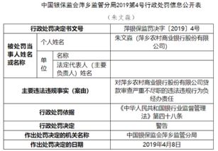 萍乡农商行因未履行“双录”及票据业务违规被罚70万，内控合规警钟再鸣